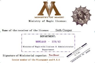 SETH'S CREDENTIALS
