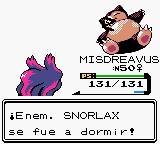 Rest Pokémon Gold