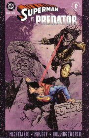 Superman vs Predator Vol 1 2 cover