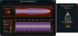 Ceremonial sword