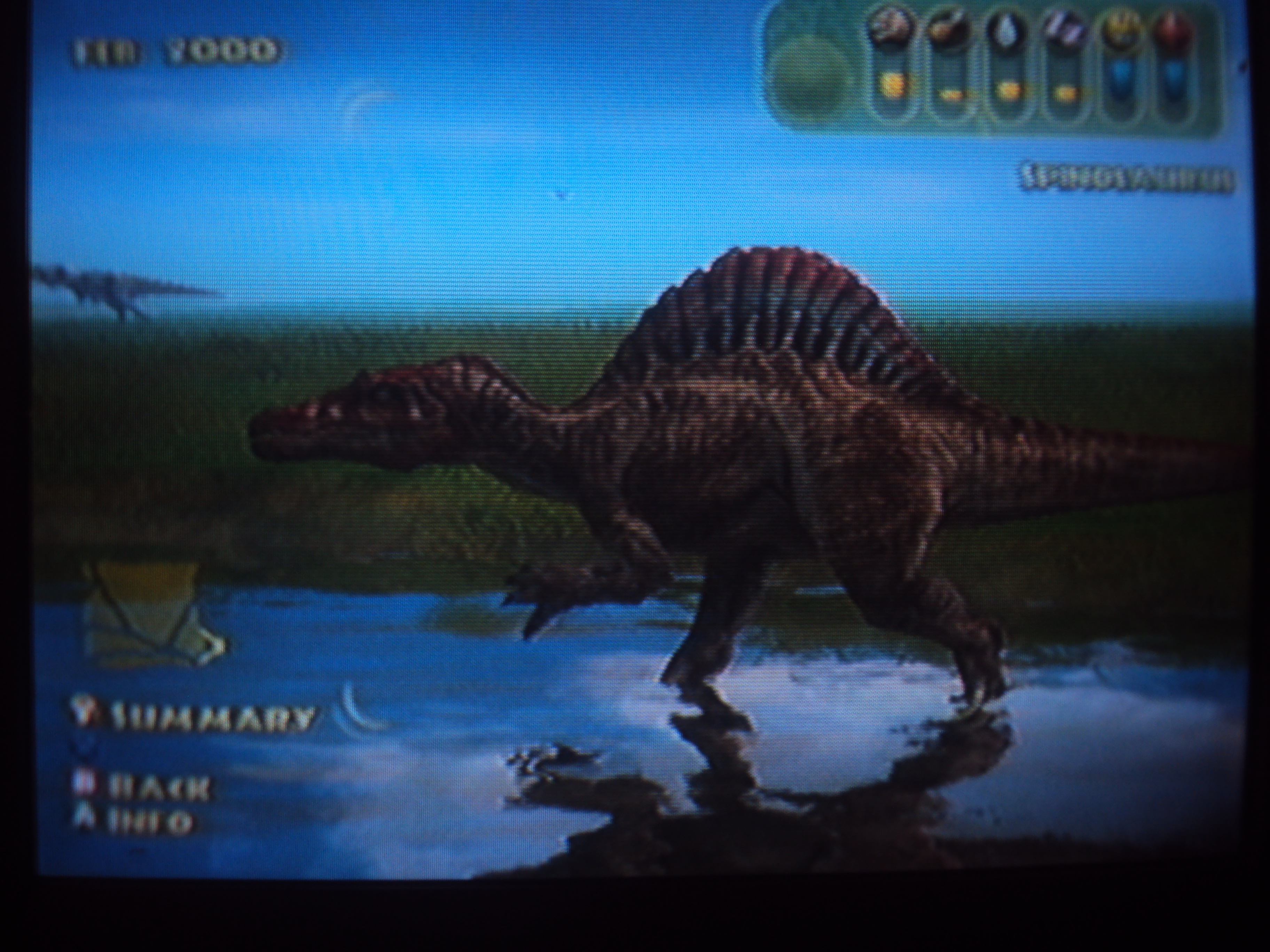 jurassic park 2 spinosaurus