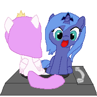 FANMADE Celestia and Luna spin by tomdantherock