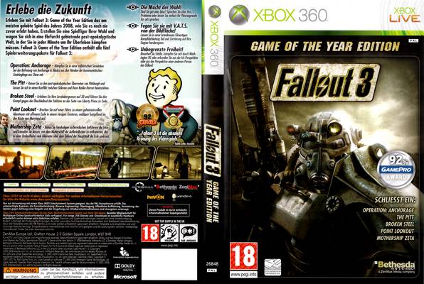 Fallout 3 Game Of The Year Edition Cheats