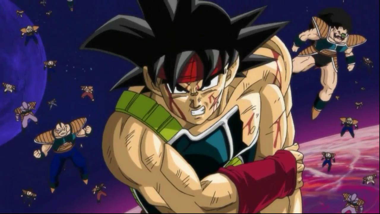 La mère de Sangoku Bardock_mit_einigen_Saiyajin