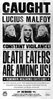 Lucius Malfoy Caught poster
