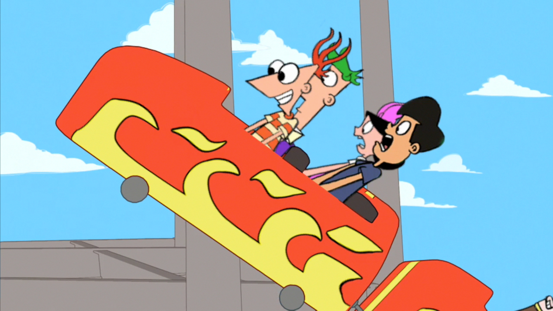 Image Rollercoaster164.jpg Phineas and Ferb Wiki Your Guide to Phineas and Ferb