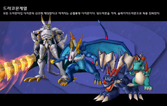 Dracomon (Blue line)