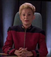 Hayes, female admiral
