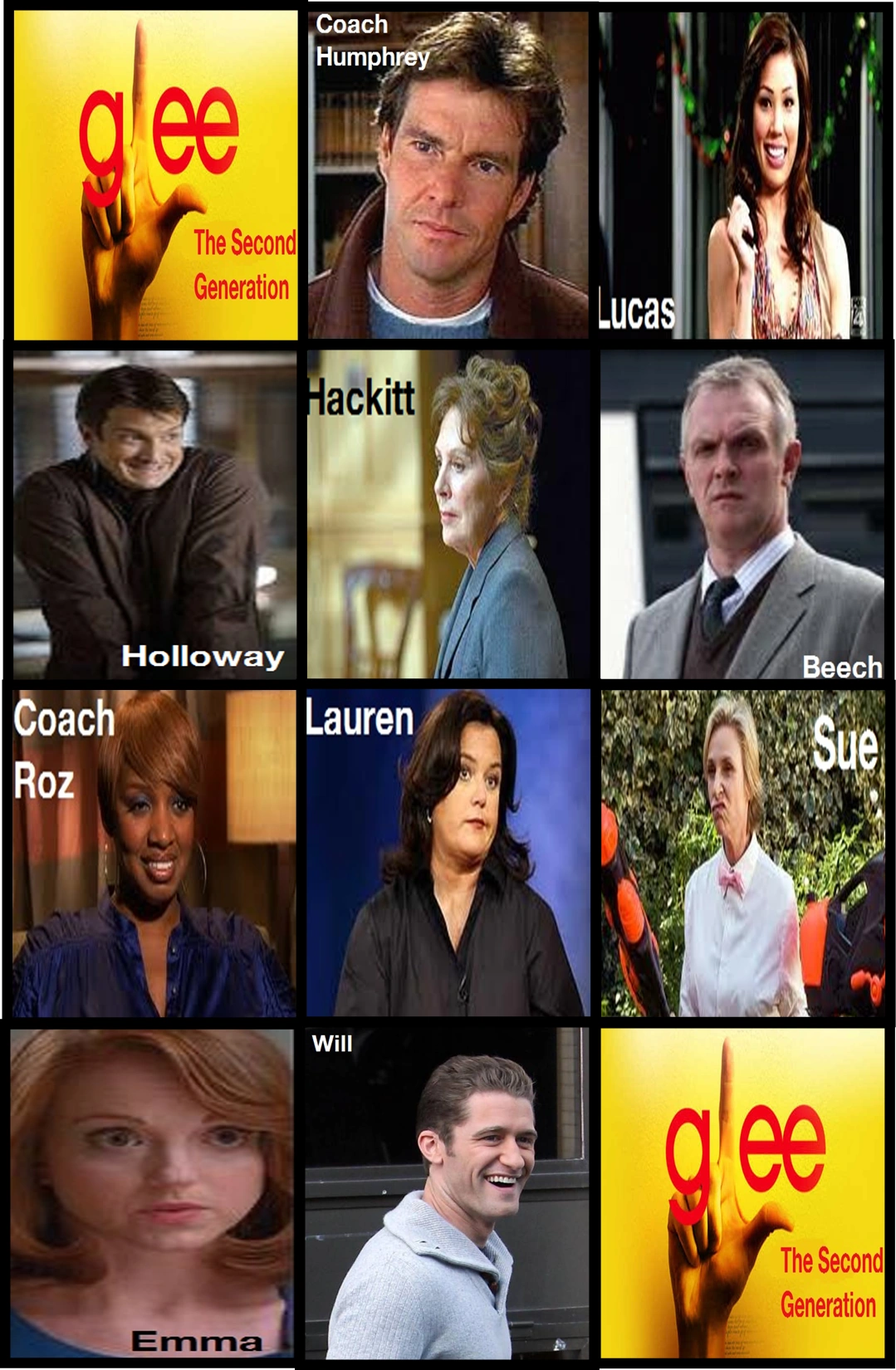 User blogFlymypretties/GLEE The Second Generation CAST ANNOUNCEMENT