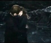 Ron and hermione kiss scene