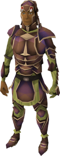 Carapace armour equipped
