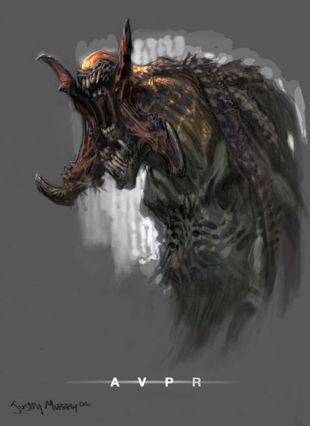 concept predalien alien predator vs requiem avp justin creature aliens murray creatures hybrid monster weyland xenomorph queen xeno beast artwork