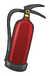 Fire extinguisher pin