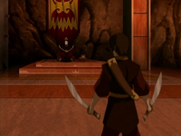 Zuko confronting Ozai