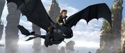 Hiccup of toothless