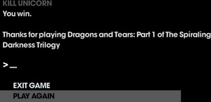 Dragons and Tears Kill The Unicorn