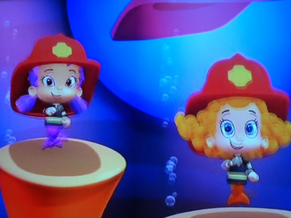 bubble guppies firefighter gil to the rescue