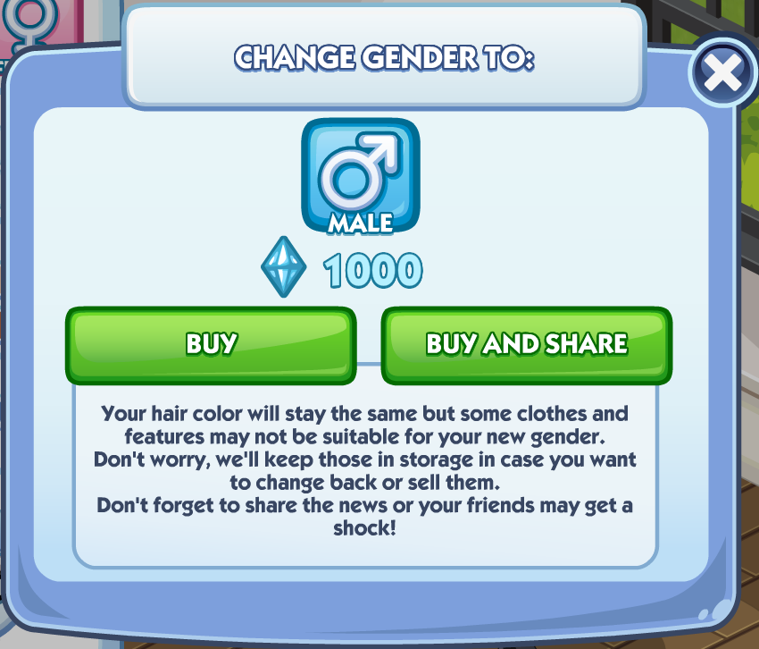 gender transformation game online