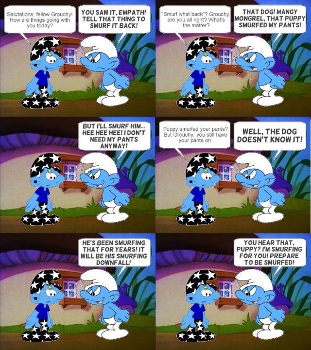 Smurf Snork Porn - Empath: The Luckiest Smurf (Fanfic) - TV Tropes