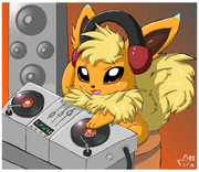 Dj flareon by pichu90-d320l98
