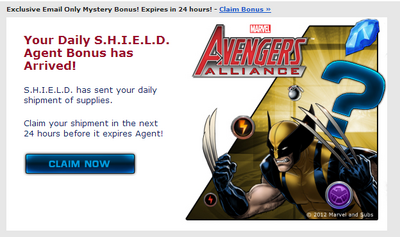 Email received