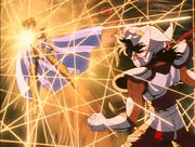 Seiya vs aioria