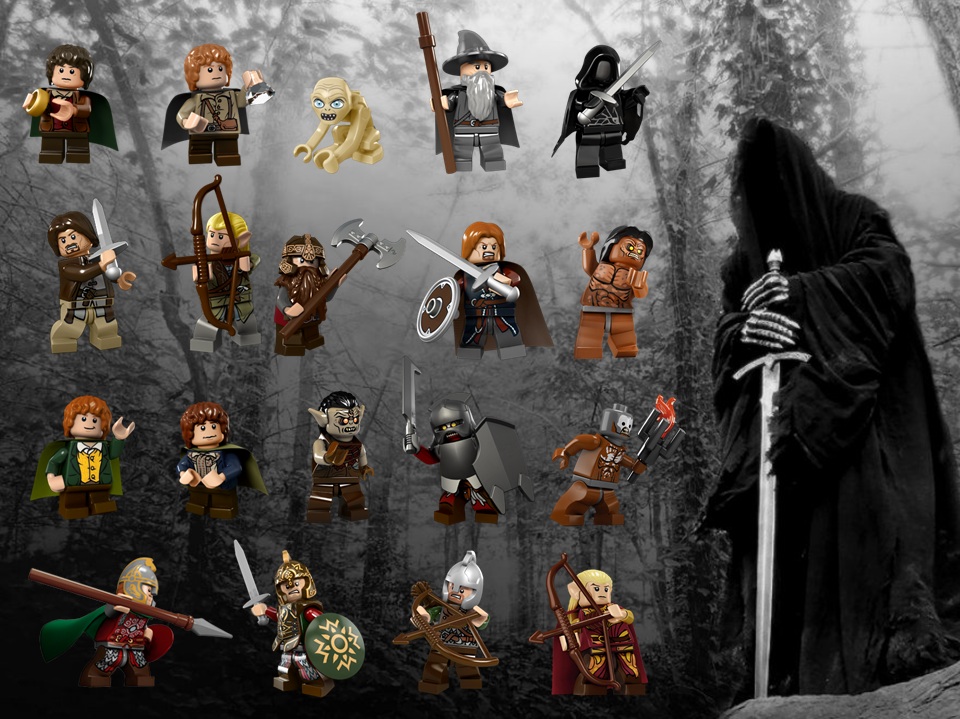 lego lord of the rings game characters