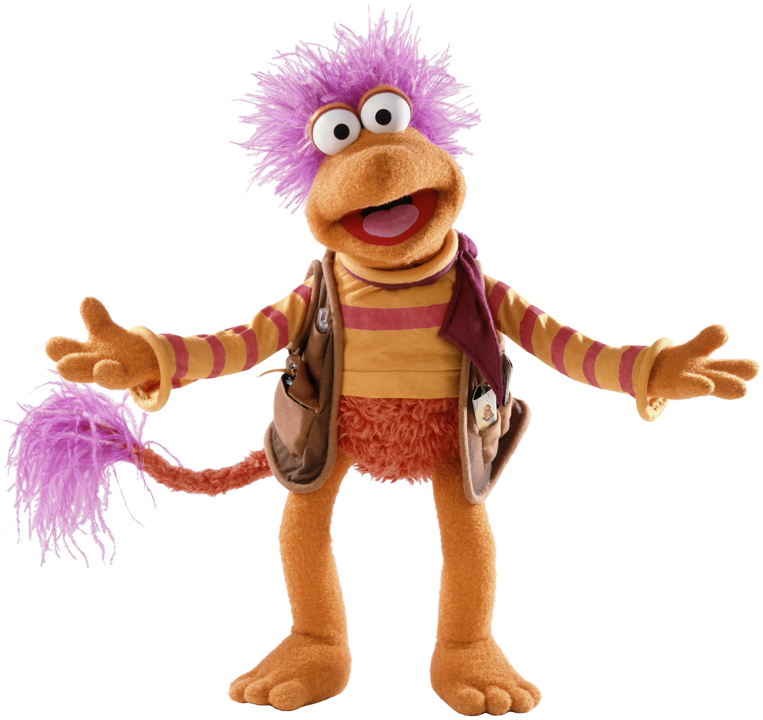 mokey fraggle doll