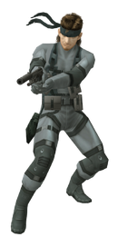 MGS2 Solid Snake