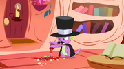 Spike framing Owlowiscious S1E24