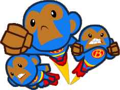 bloons td 5 super monkey temple