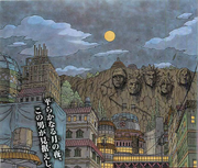Konoha en reconstruccion manga
