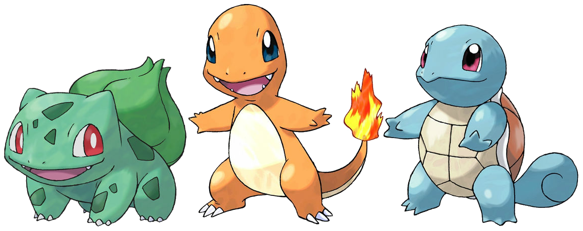 Pokemon Iniciales De Kanto