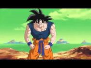 Goku enfadado en namek