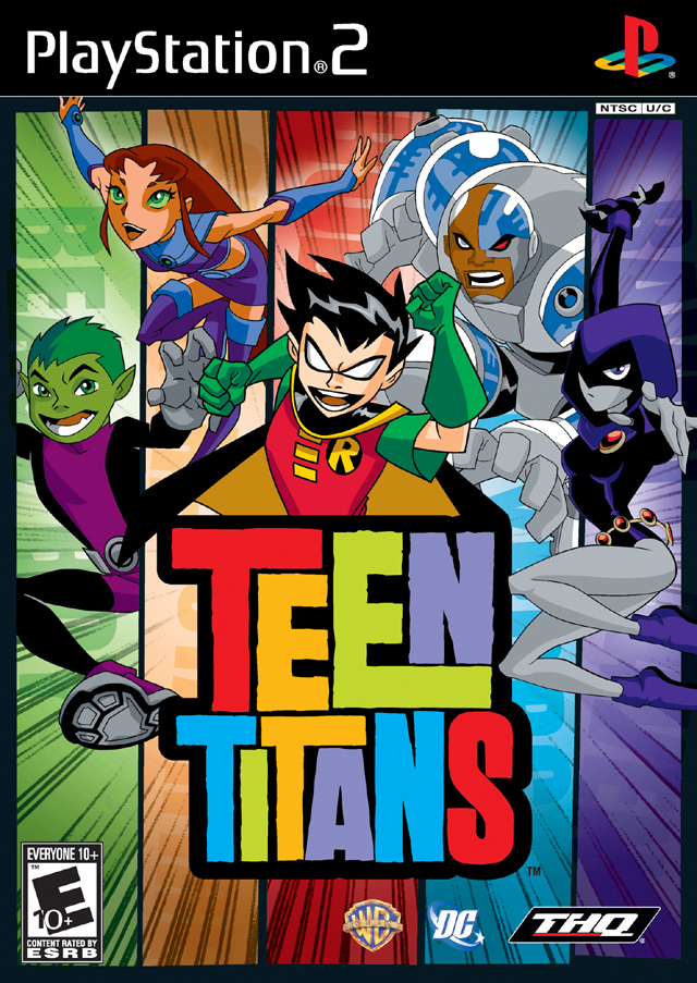 teen titans console dc comics games gamecube robin