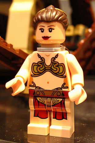 lego star wars the complete saga slave leia