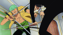 Zoro vs. Human Kaku