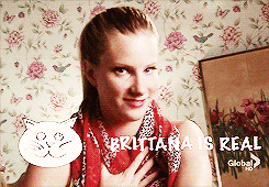BRITTANAISREAL OMG FEELS brittana