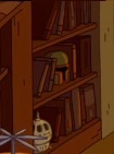 Bobba fett helmet on the shelf