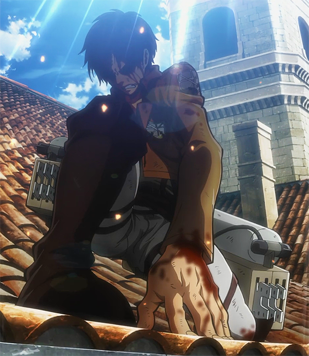 In Attack on Titan, when Eren asked the trainee squad teacher about his  father, he said it has been 20 years since then and Eren has been a titan  shifter for 5
