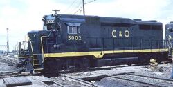 C&O GP30