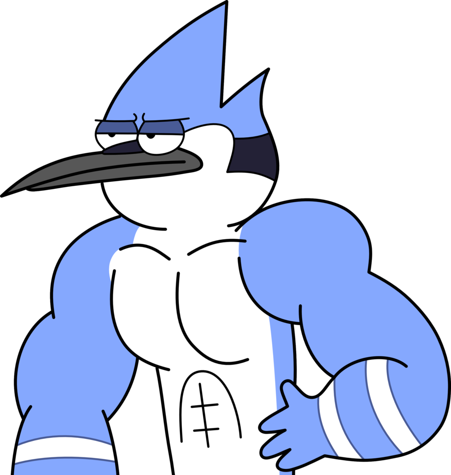 [Imagen: Mordecai_musculoso.png]