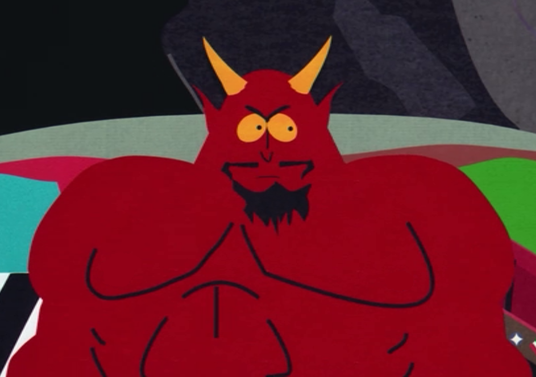 south park satan figure