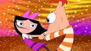 Isabella Phineas dancing for new year