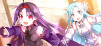 Yuuki halando a Asuna
