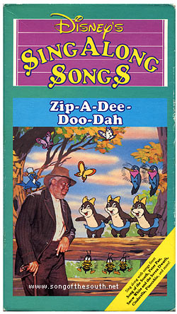 disney sing along songs zip a dee doo dah 1990 version 1
