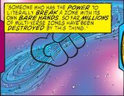 Master Mogul's hand