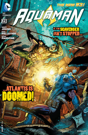 Cover for Aquaman #23 (2013)