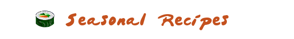 Seasonalrecipes