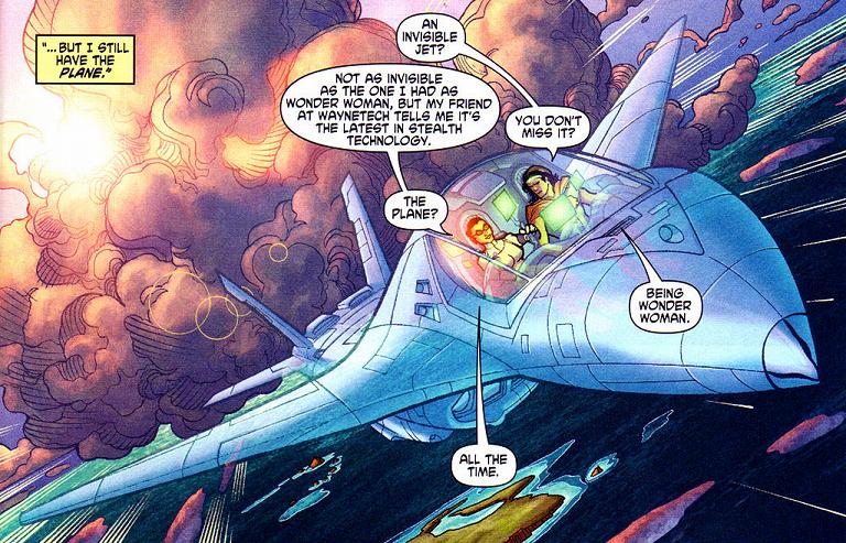 Wonder Woman s Invisible Plane DC Comics Database